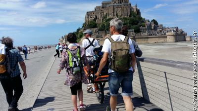 Visite du Mont Saint Michel avec Thibaud